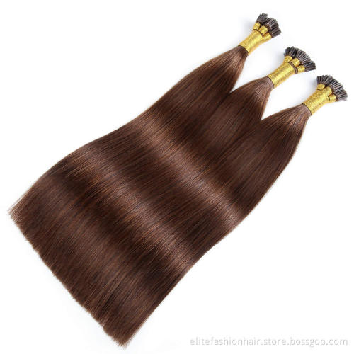 Pre Bonded Keratin Stick In Hair Extensions Long Straight For Women 100 Strands/Pack I Tip Remy Human Hair Extensions stick Hair